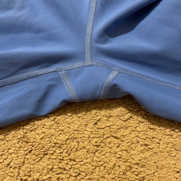 Rare Lululemon wunder under high rise tights Blue Nile 28” Sz 6 - Picture 5 of 6